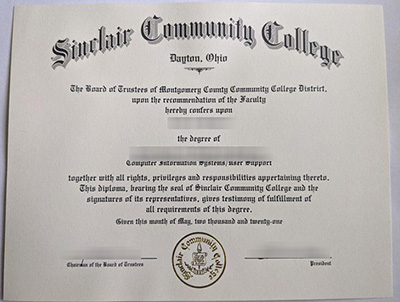 Read more about the article How long does it take to get a Fake Sinclair Community College Diploma?