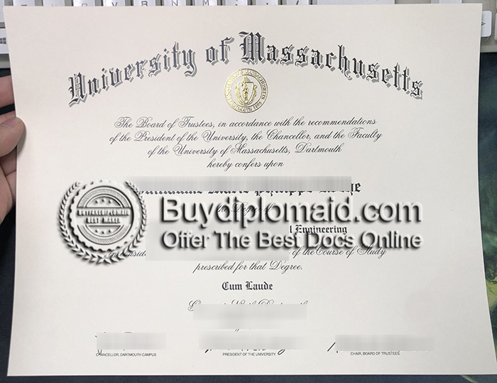 University of Massachusetts Diploma