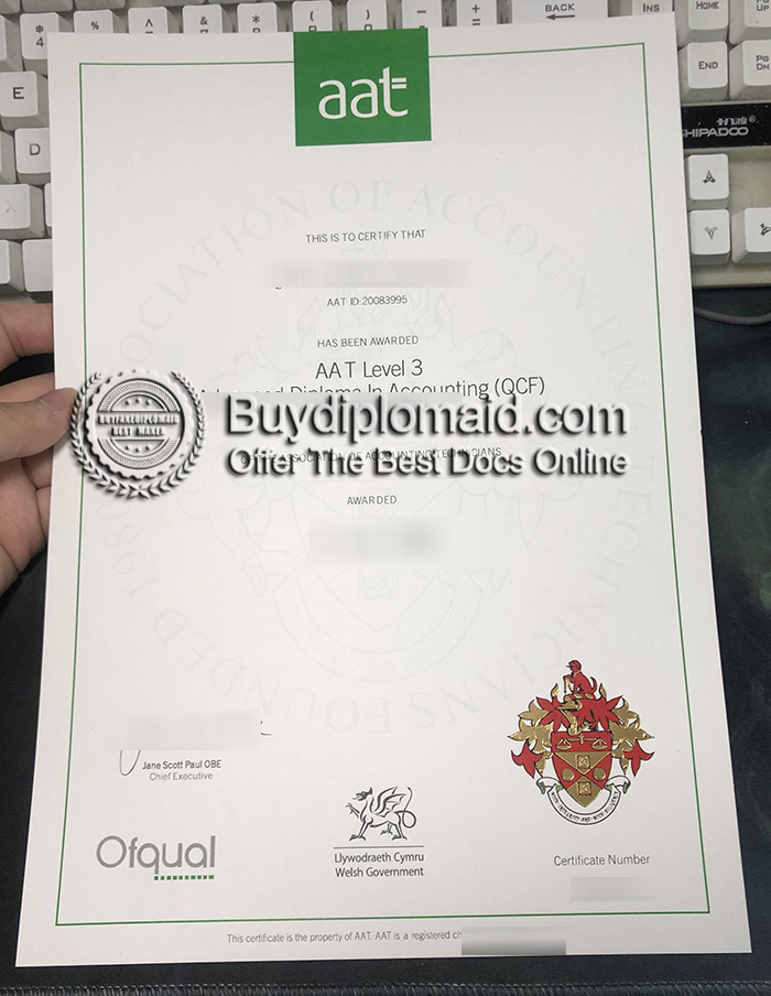 AAT Certificate